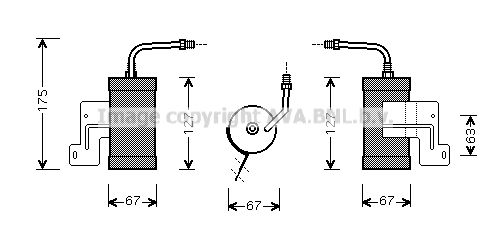 AVA QUALITY COOLING Sausinātājs, Kondicionieris MZD165